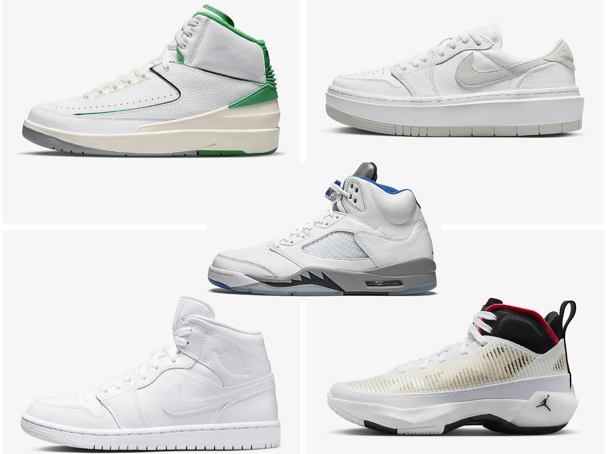 5 white Air Jordans that are a must-have