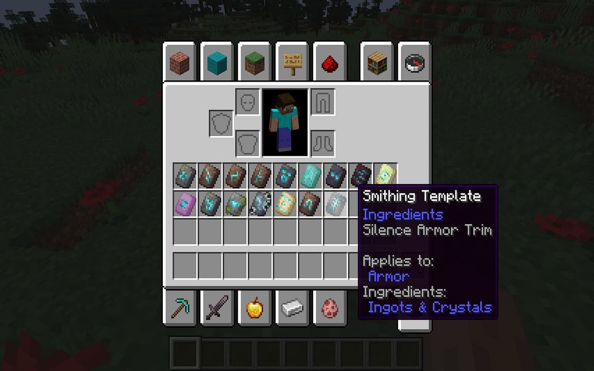 Which is the rarest armor trim in Minecraft 1.20 Trails & Tales update