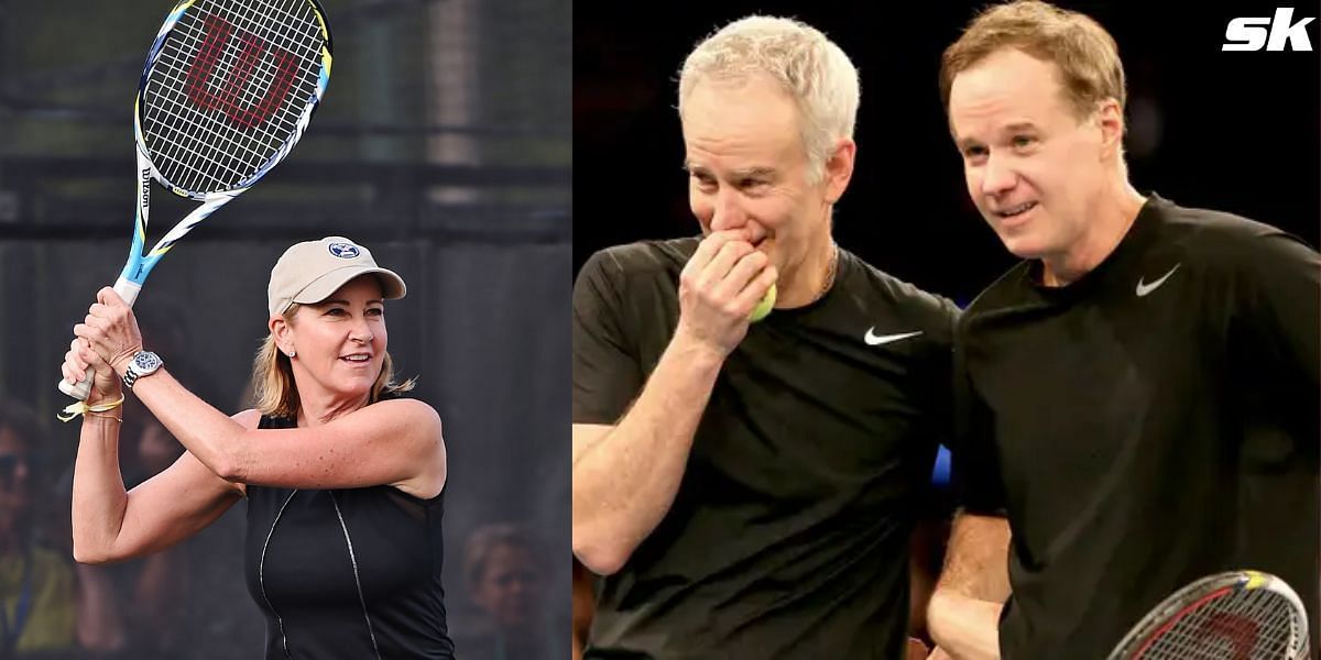 Chris Evert eager to join Patrick and John McEnroe for their exhibition match in Tanzania's Serengeti