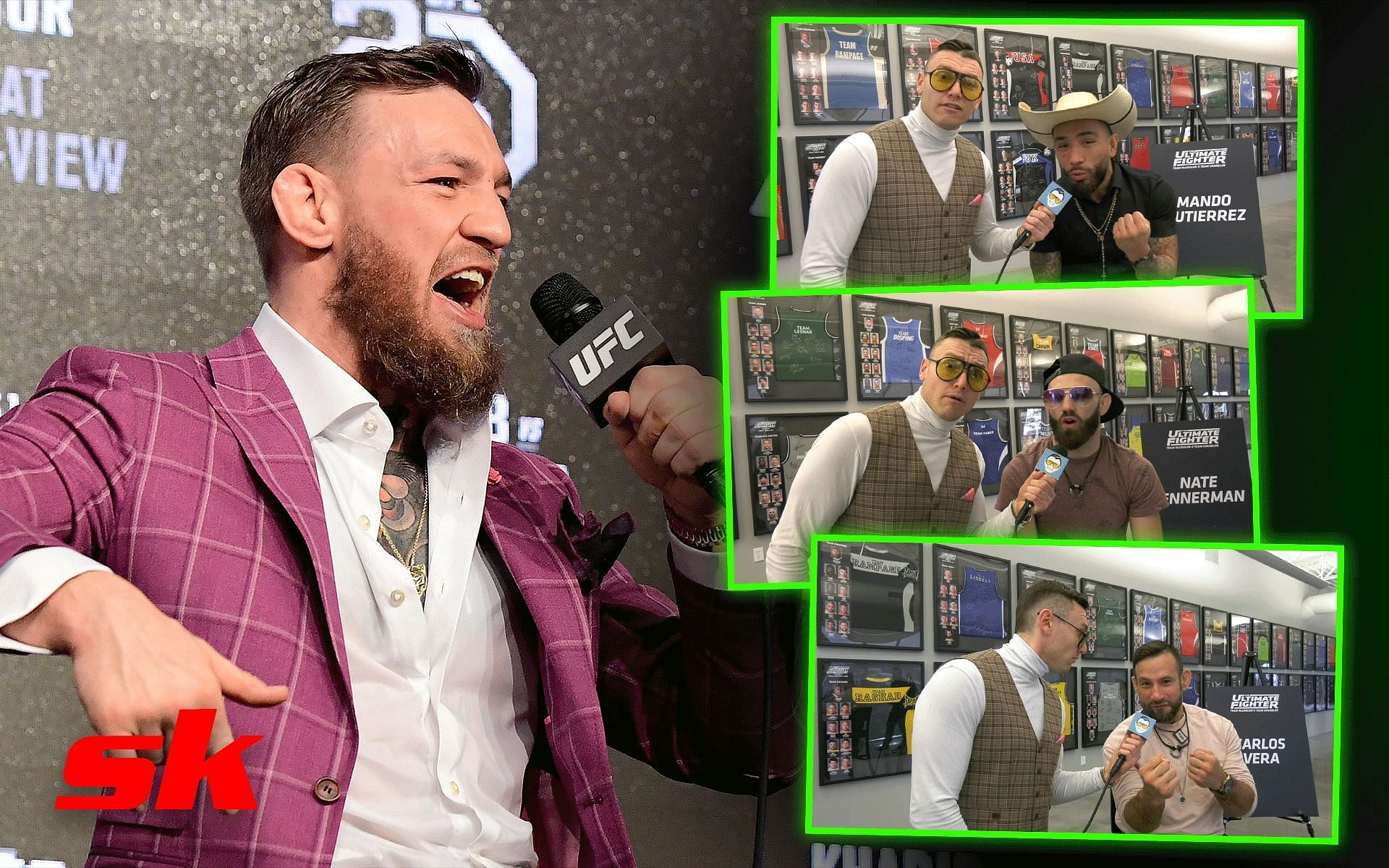 TUF WATCH TUF 31 contestants do their best Conor McGregor impressions