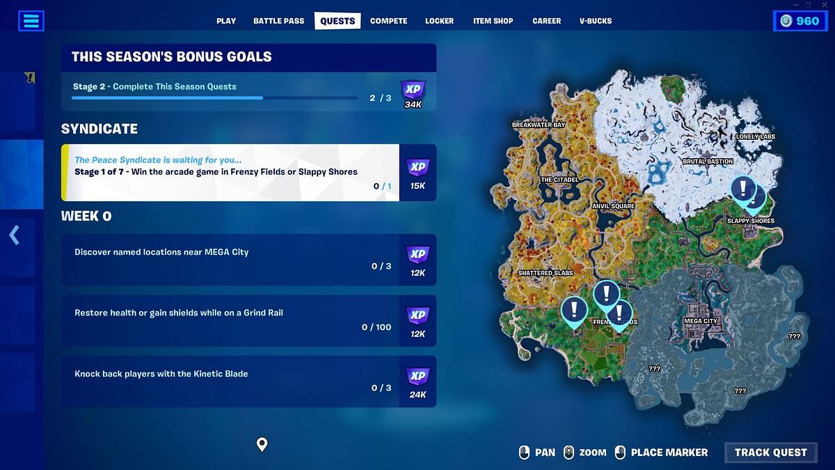 Fortnite Syndicate Quests Full list of all challenges & how to complete them