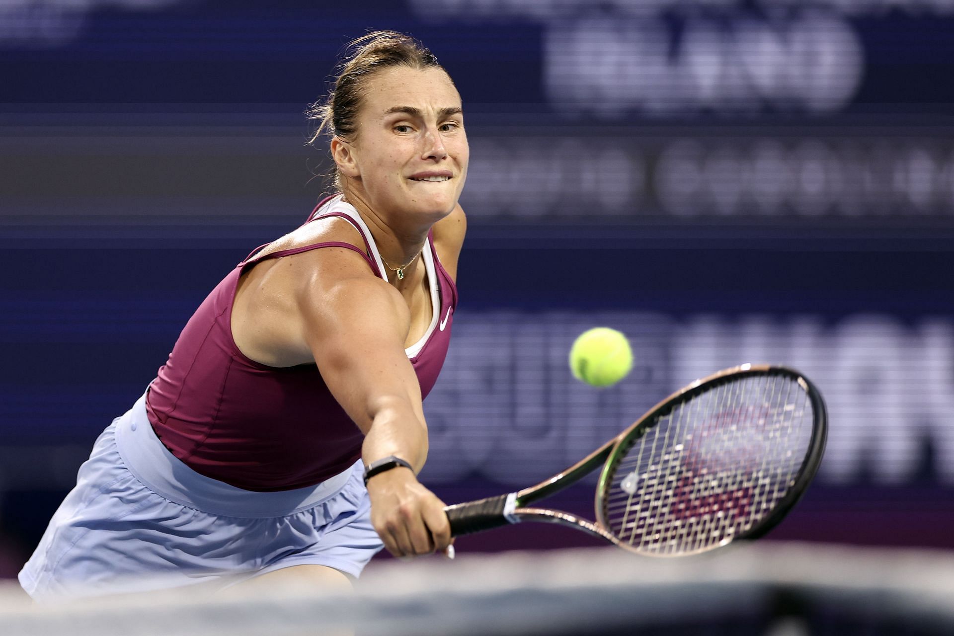 Aryna Sabalenka acknowledges singer Natti Natasha’s support at the ...