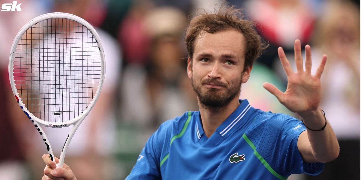 Daniil Medvedev reached the final of his fourth consecutive tournament on tour, at Indian Wells.