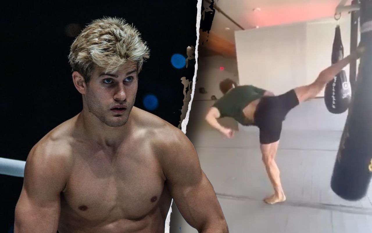 ONE Fight Night 10 Sage Northcutt with a pictureperfect execution of