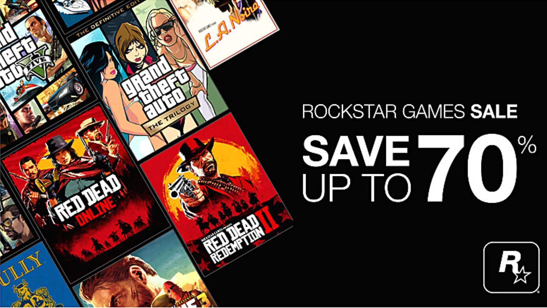 A brief about the current sale on Steam on Rockstar Games