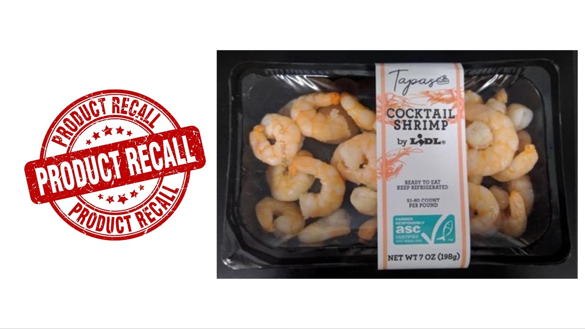 Lidl Cocktail Shrimp recall Reason, UPC code, and all you need to know