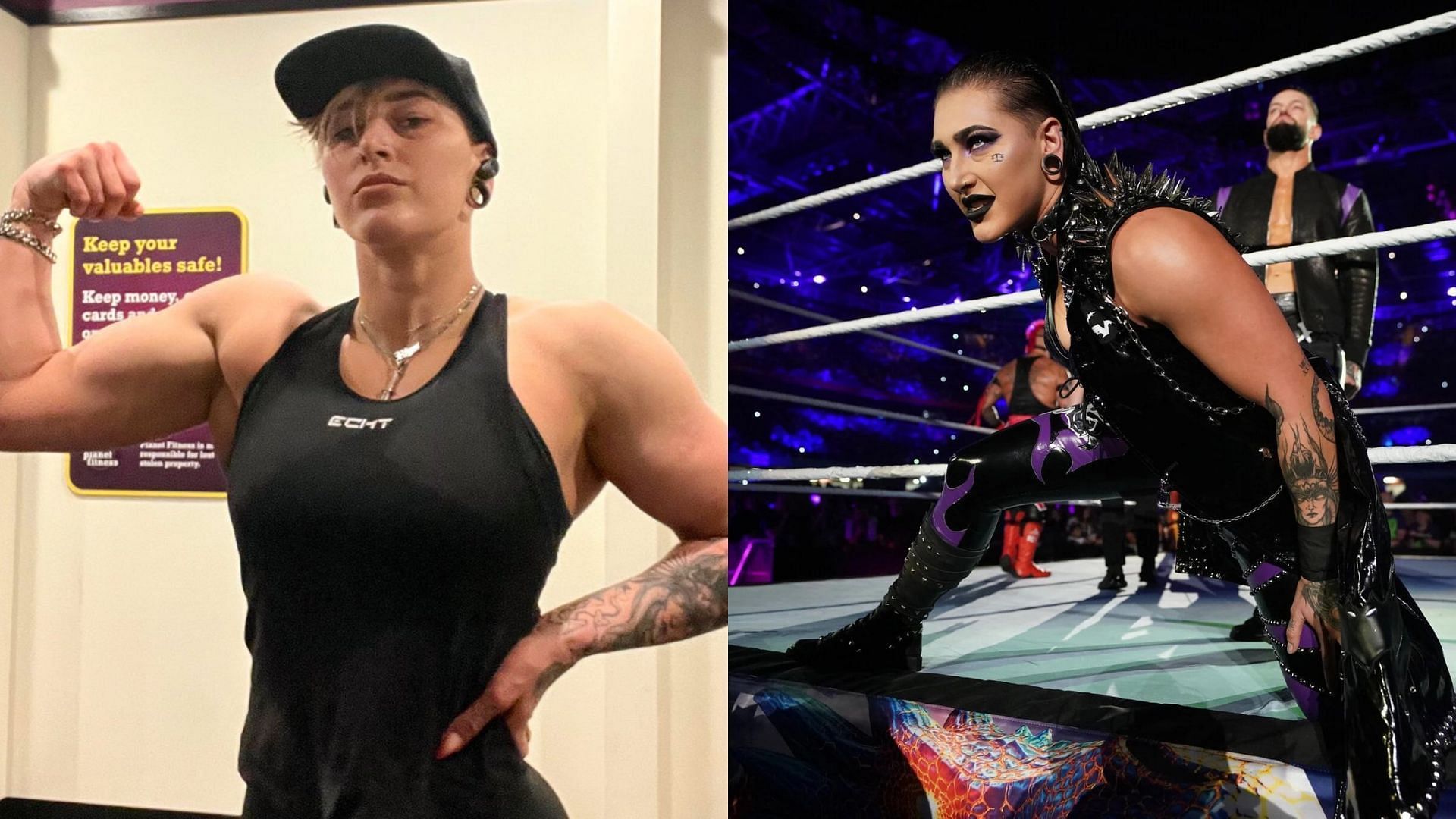 Former WWE star seemingly takes a shot at Rhea Ripley for lifting fake weights