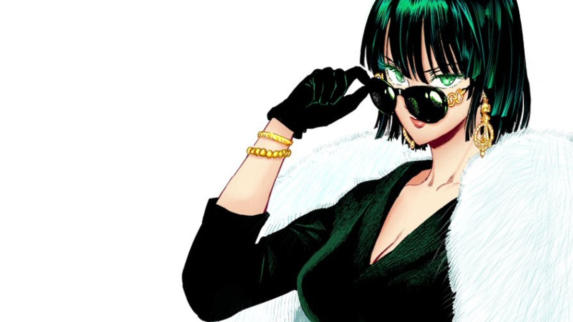 Fubuki as seen in the One Punch Man manga (Image via Twitter/@waifubuki)