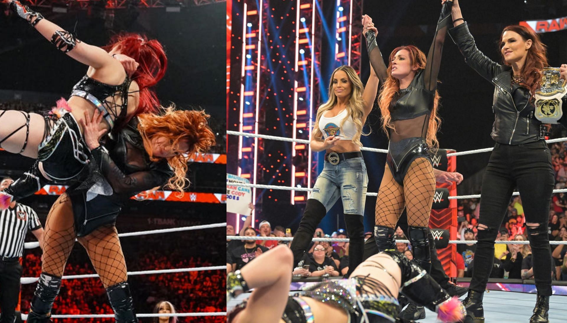 WWE Raw में बैकी लिंच ने बड़ी जीत हासिल की 