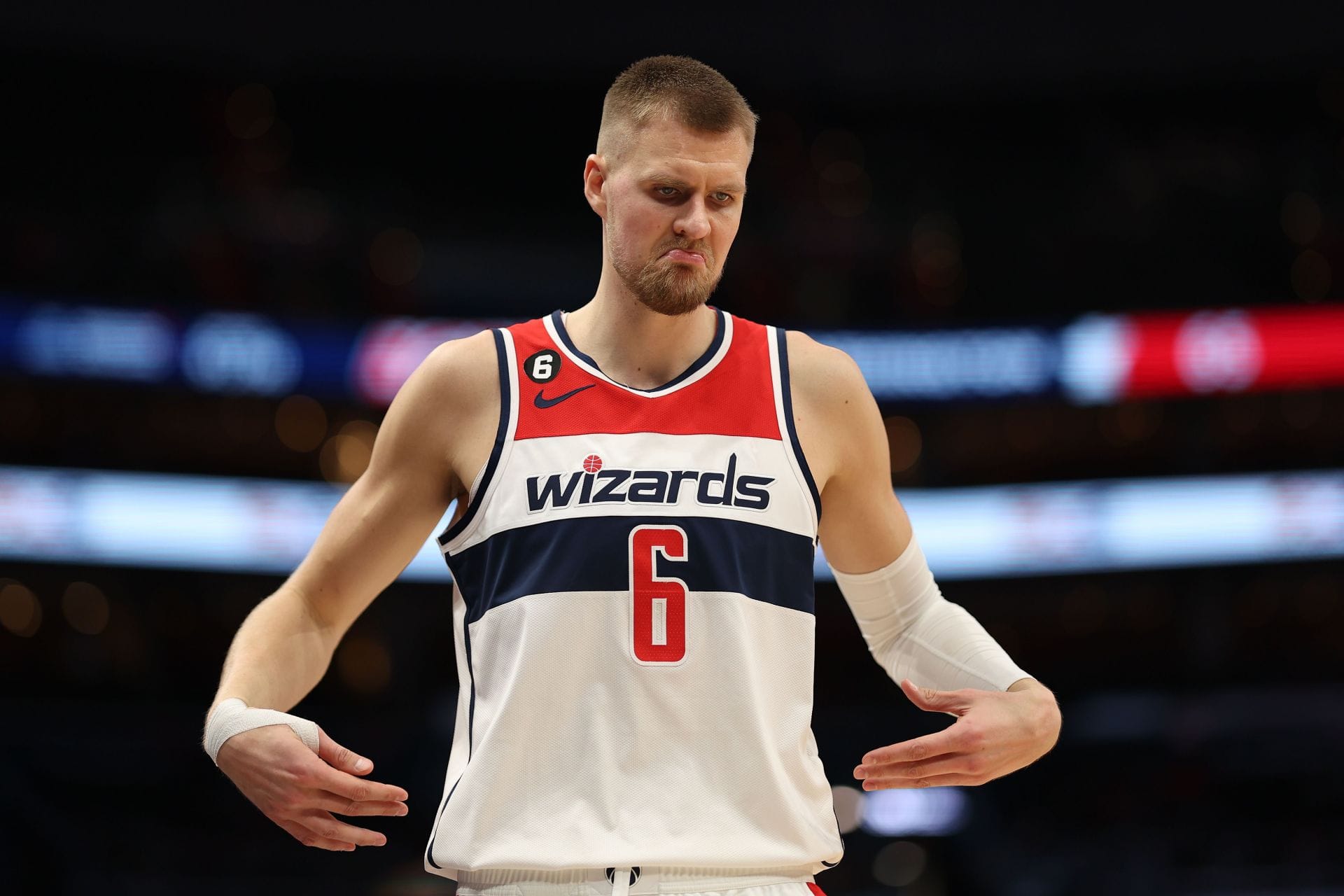 What are Kristaps Porzingis&rsquo; contract details with Washington Wizards