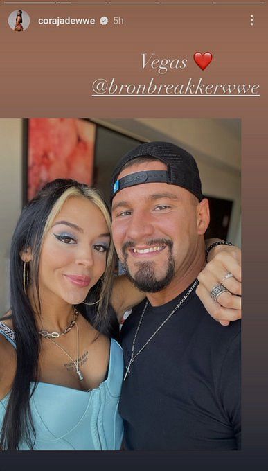 Cora Jade poses with real-life boyfriend and current NXT Superstar on ...