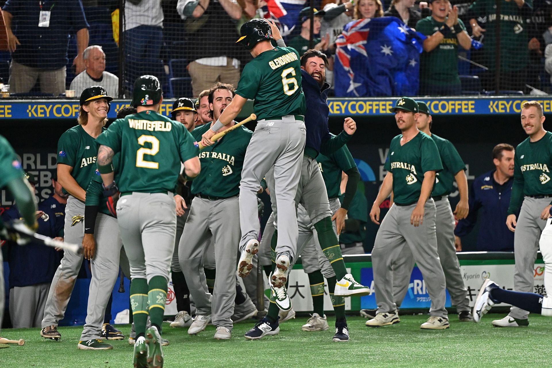 Fans erupt in joy as Australia makes its firstever WBC quarterfinals