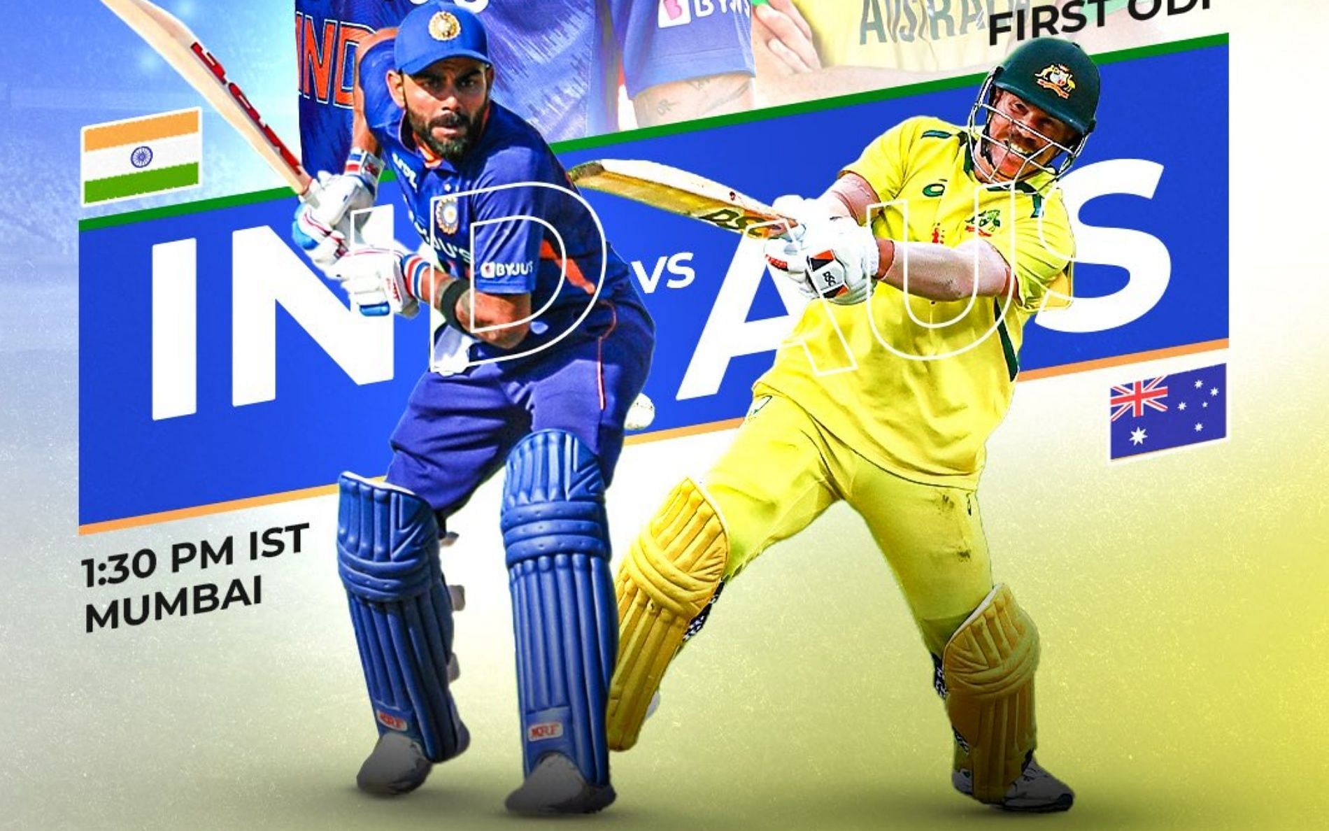 India vs Australia, 1st ODI Toss result and playing XIs for today's