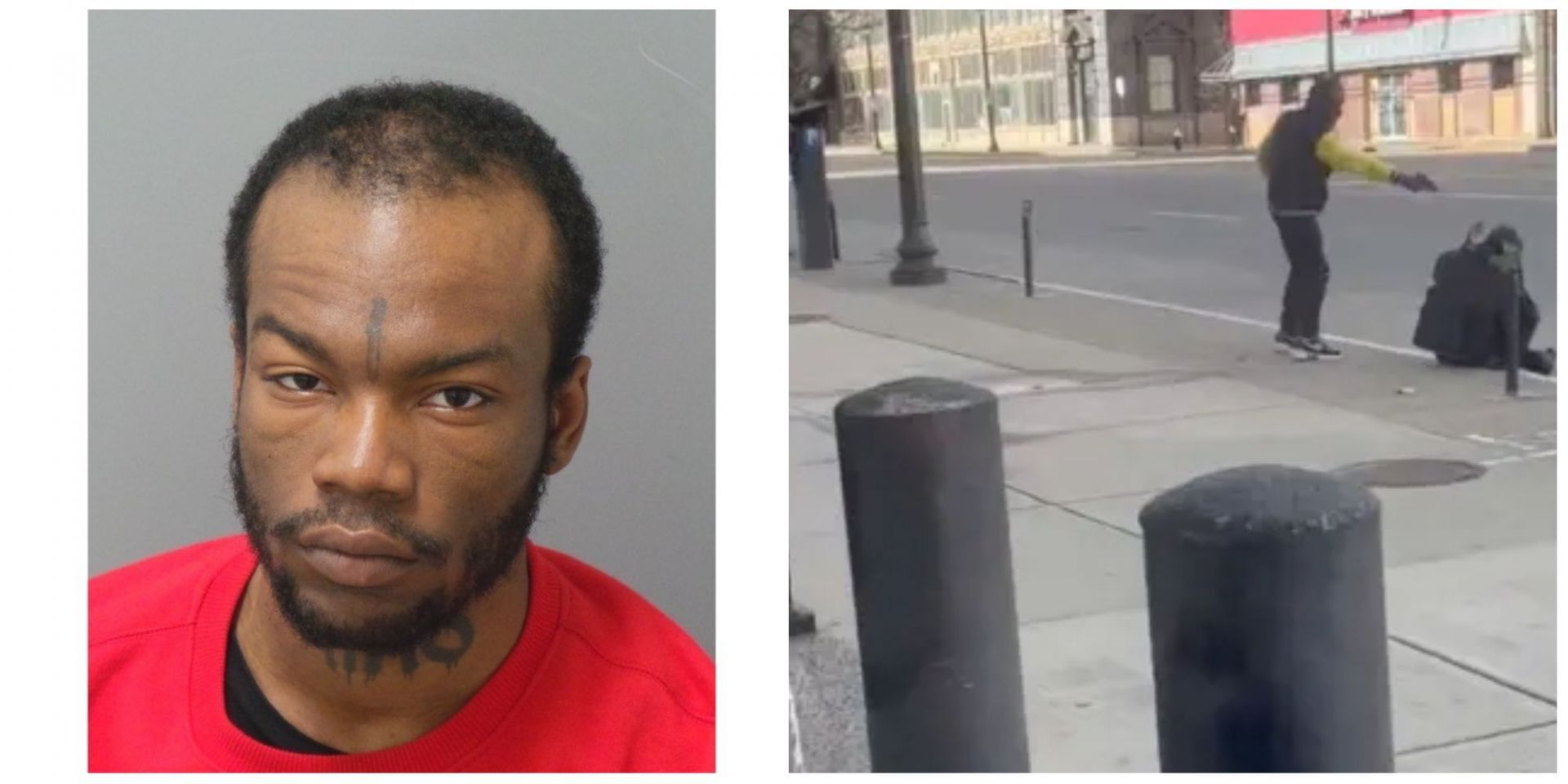 "The dystopian present" Homeless man executed in St. Louis in blood