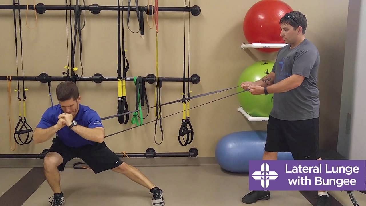 Bungee jogging, Bungee lunges as well bungee squats are some popular bungee exercises(Spartanburg Regional Healthcare System/Youtube)