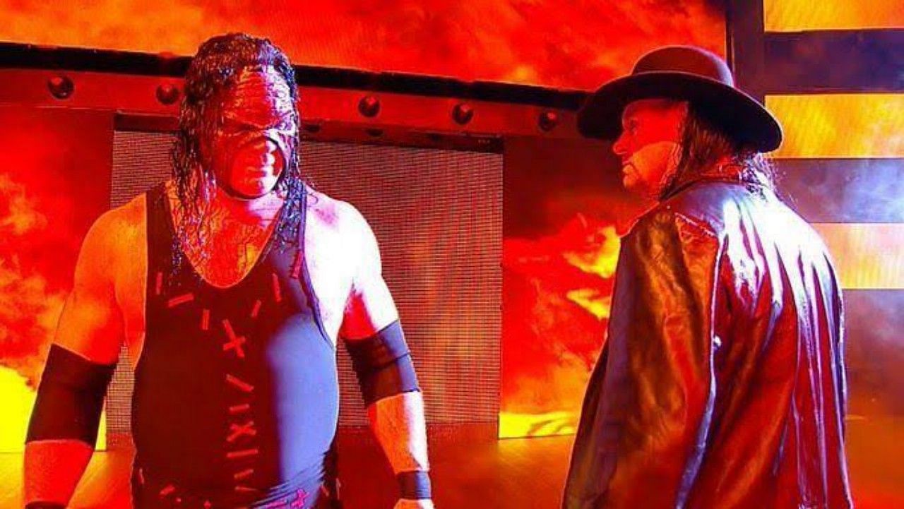 WWE हॉल ऑफ फेमर्स केन और द अंडरटेकर 