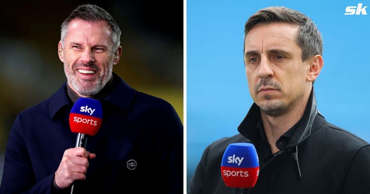 Jamie Carragher Takes A Cheeky Dig At Manchester United Legend Gary ...