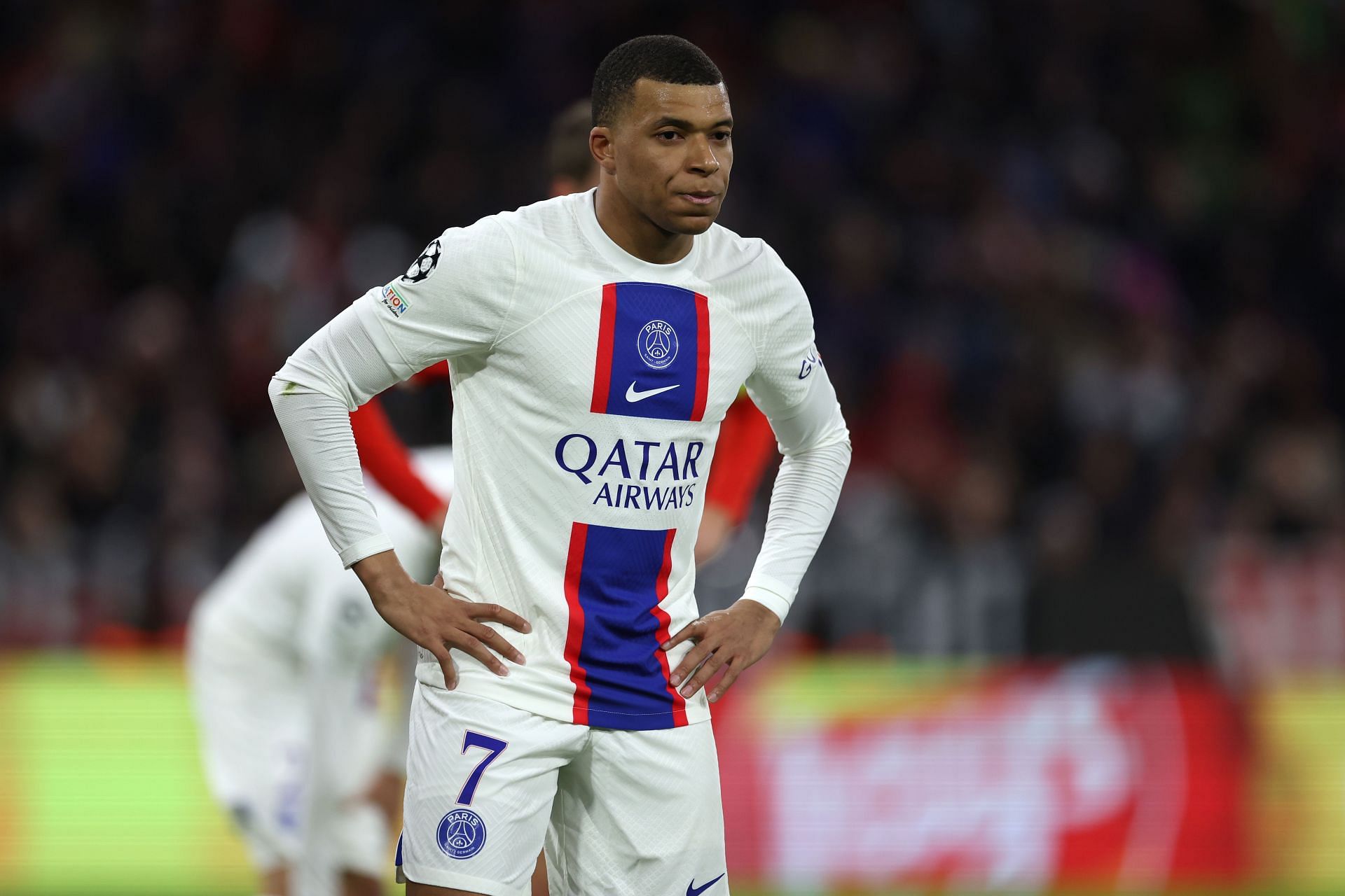 Kylian MƄappe has 31 goals in 33 gaмes for PSG this season.