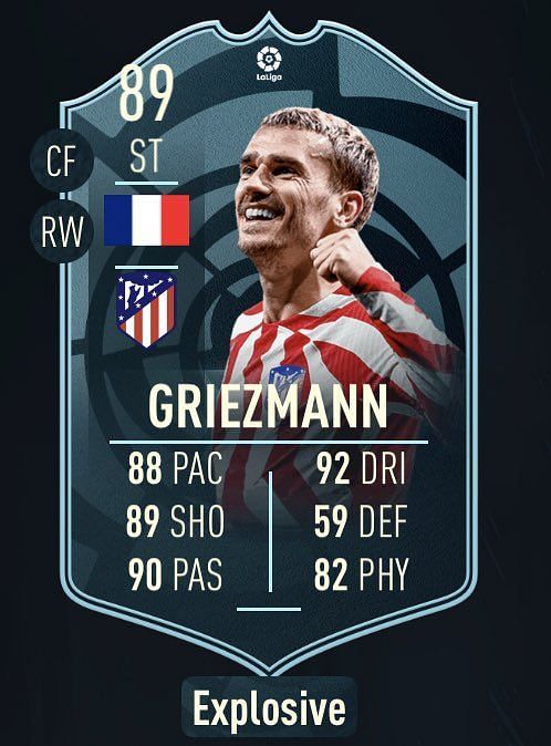 Antoine Griezmann La Liga Potm Sbc Fifa 23 Antoine Griezmann La Liga