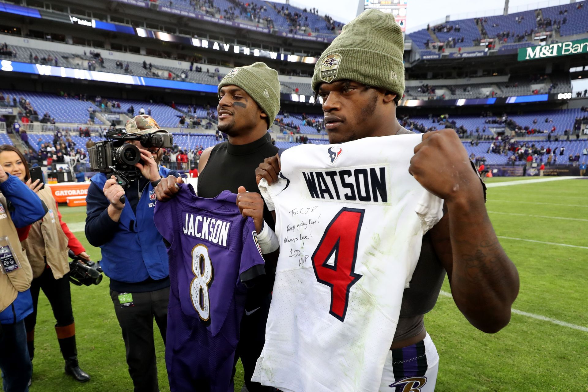 Texanos de Houston contra Cuervos de Baltimore
