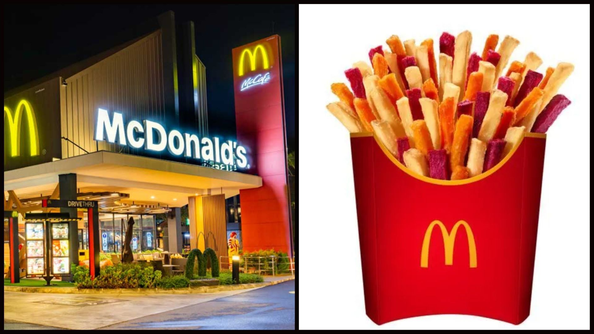 “Put back the potatoes please” McDonald’s new vegetable French fries