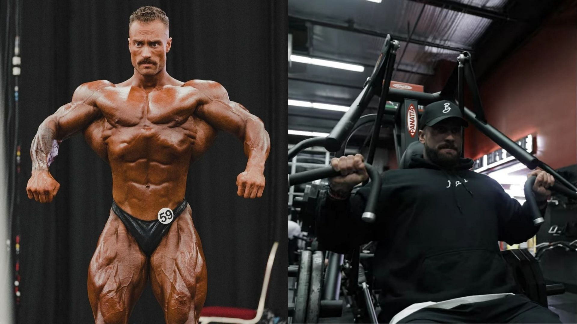 Chris Bumstead fires up off-season chest workout