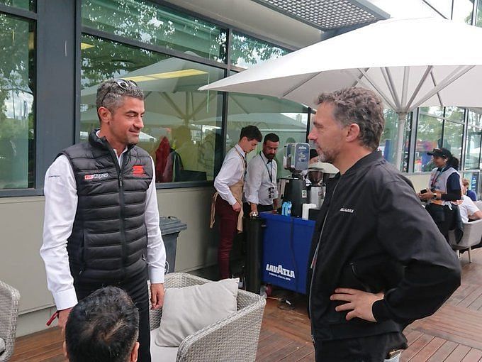 Redbulls Paddock Guest Has Arrived Lewis Hamilton Fans Unhappy As Michael Masi Is Spotted