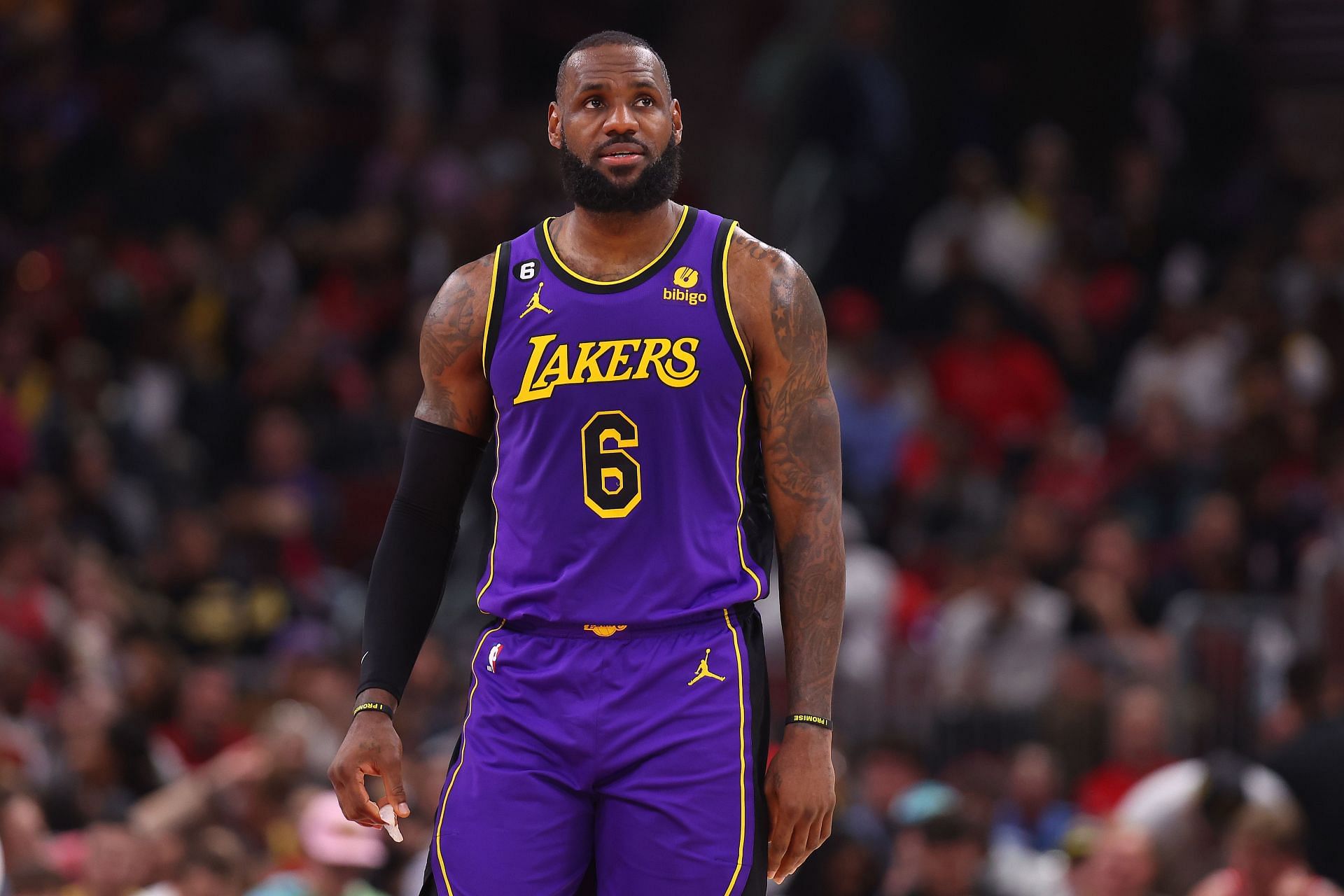 LeBron James de los LA Lakers