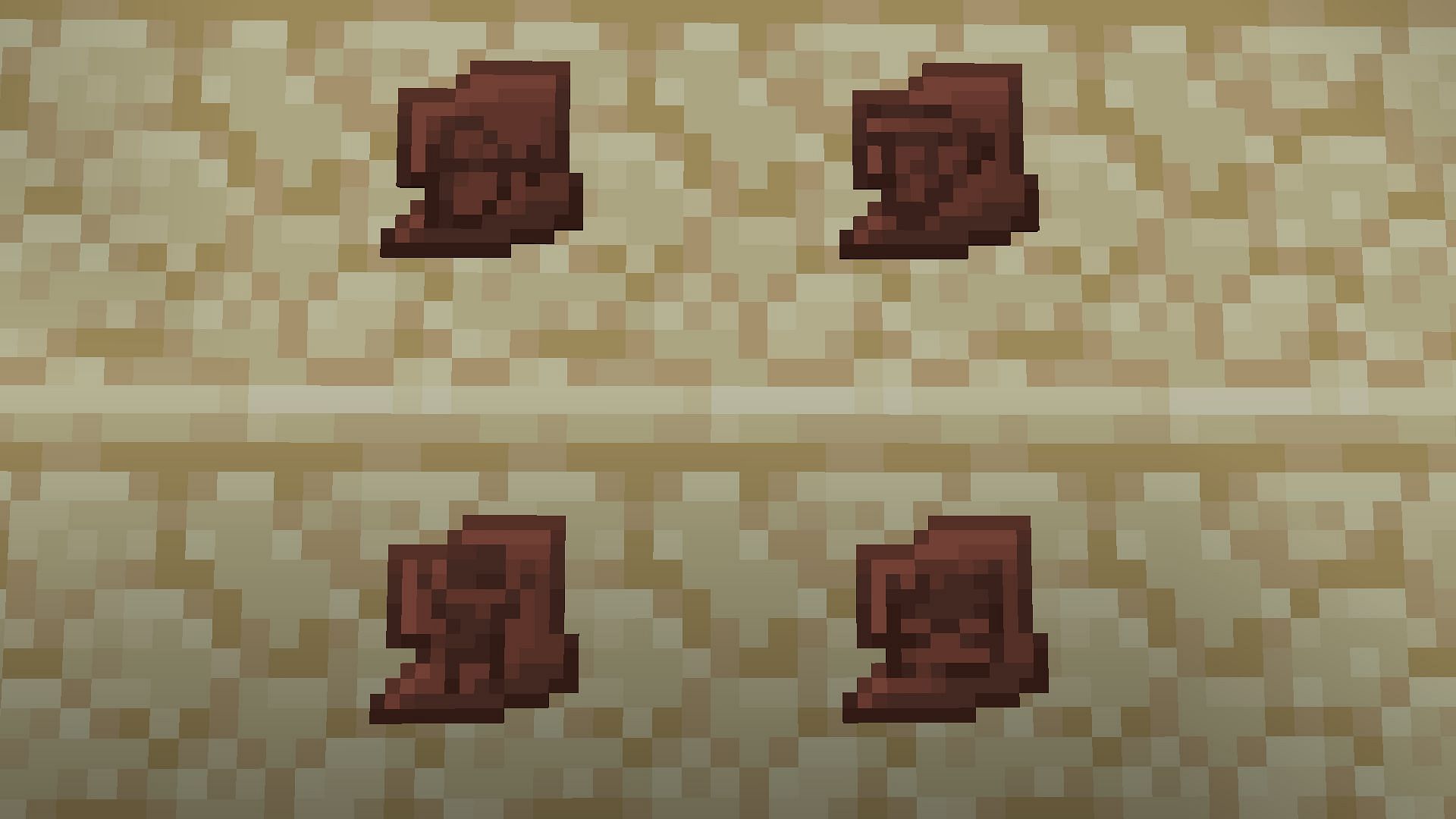 Pottery shards are only used to craft decorated pots in Minecraft 1.20 Trails and Tales update (Image via Mojang)