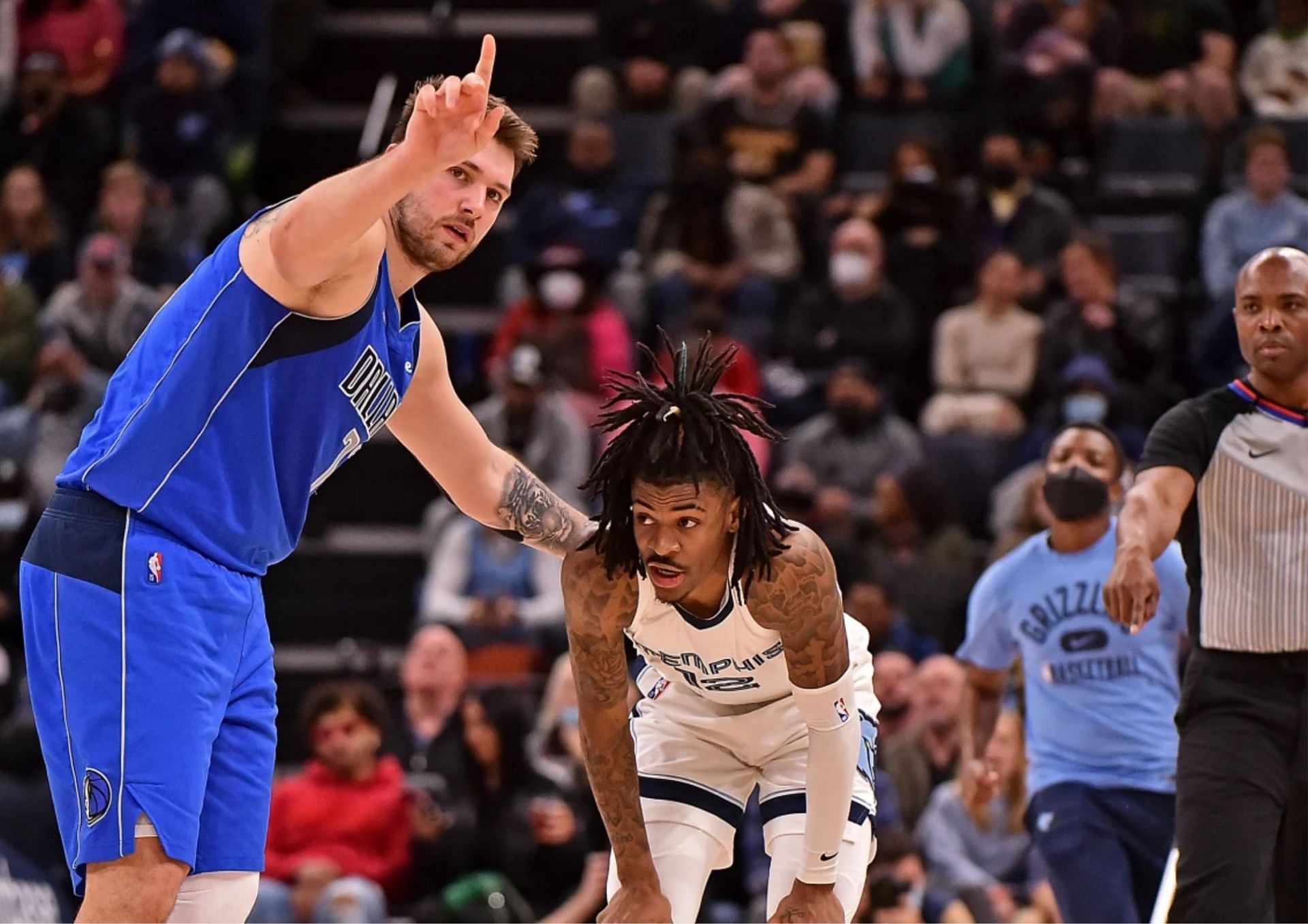 Ja Morant will have finished his eight-game suspension just in time to face the Dallas Mavericks on March 20. [photo: The Smoking Cuban]