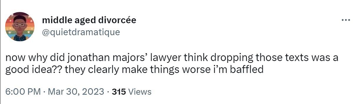 A comment criticizing the lawyer (Image via Twitter/ @quietdramatique)