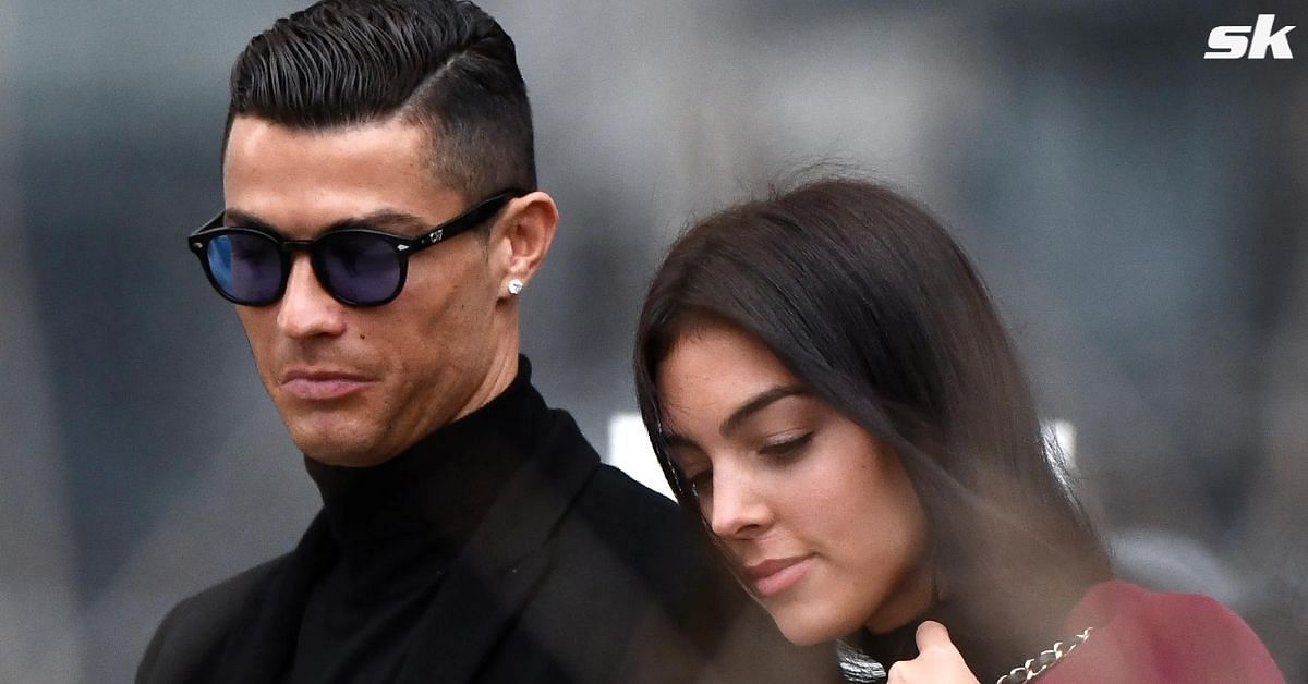 Cristiano Ronaldo and Georgina Rodriguez spotted leaving restaurant in Madrid in Bugatti Centodiecci worth over $8.5 million