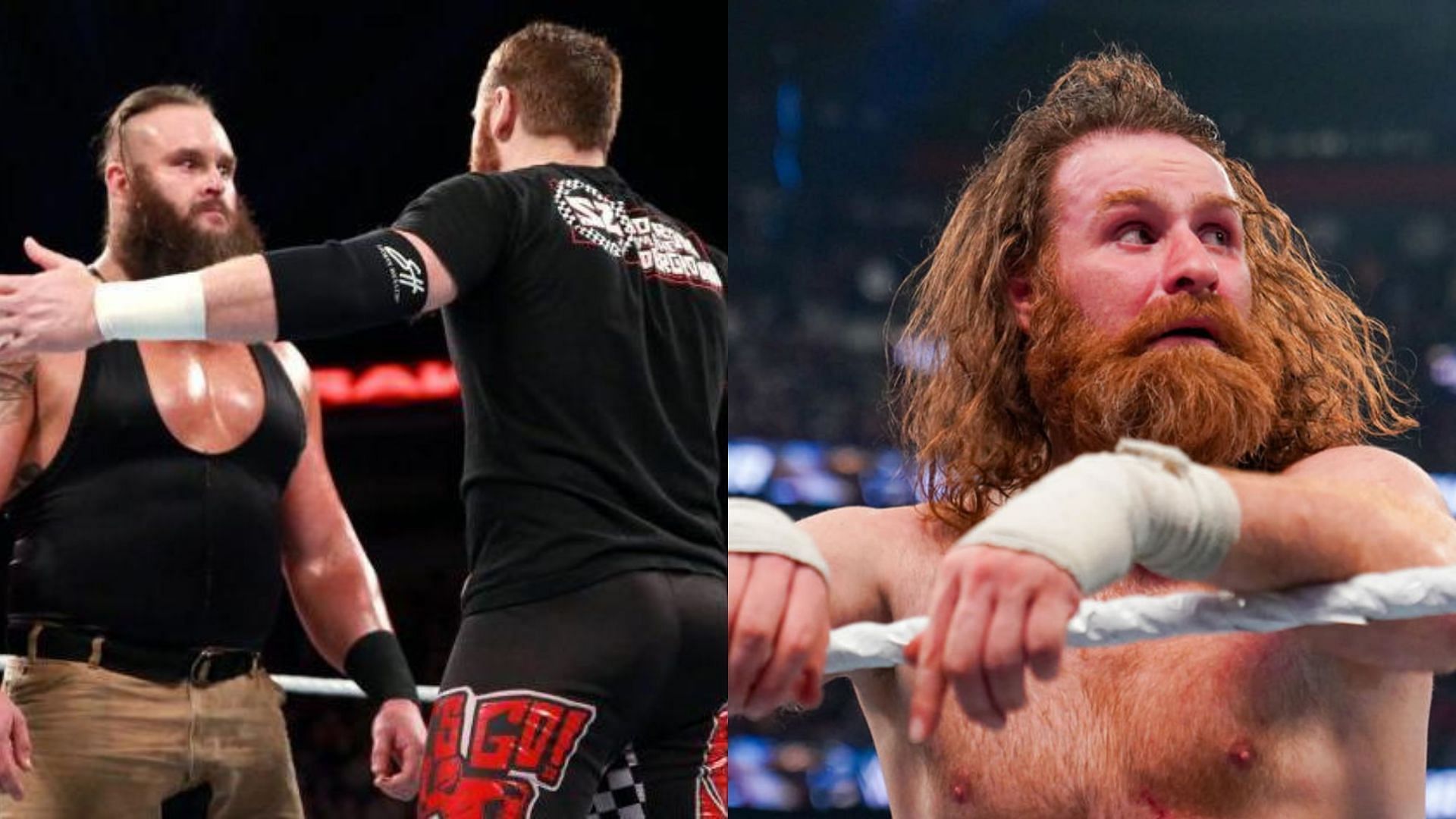 AEW star teases a potential return to WWE, reacts to video featuring Sami Zayn and Braun Strowman