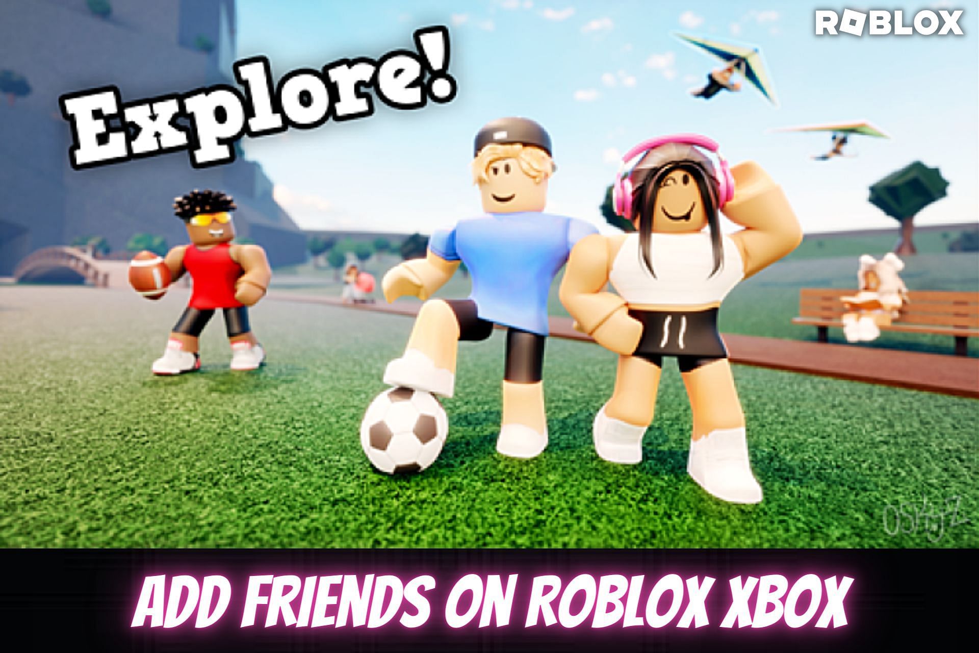 Vrienden toevoegen op Roblox Xbox