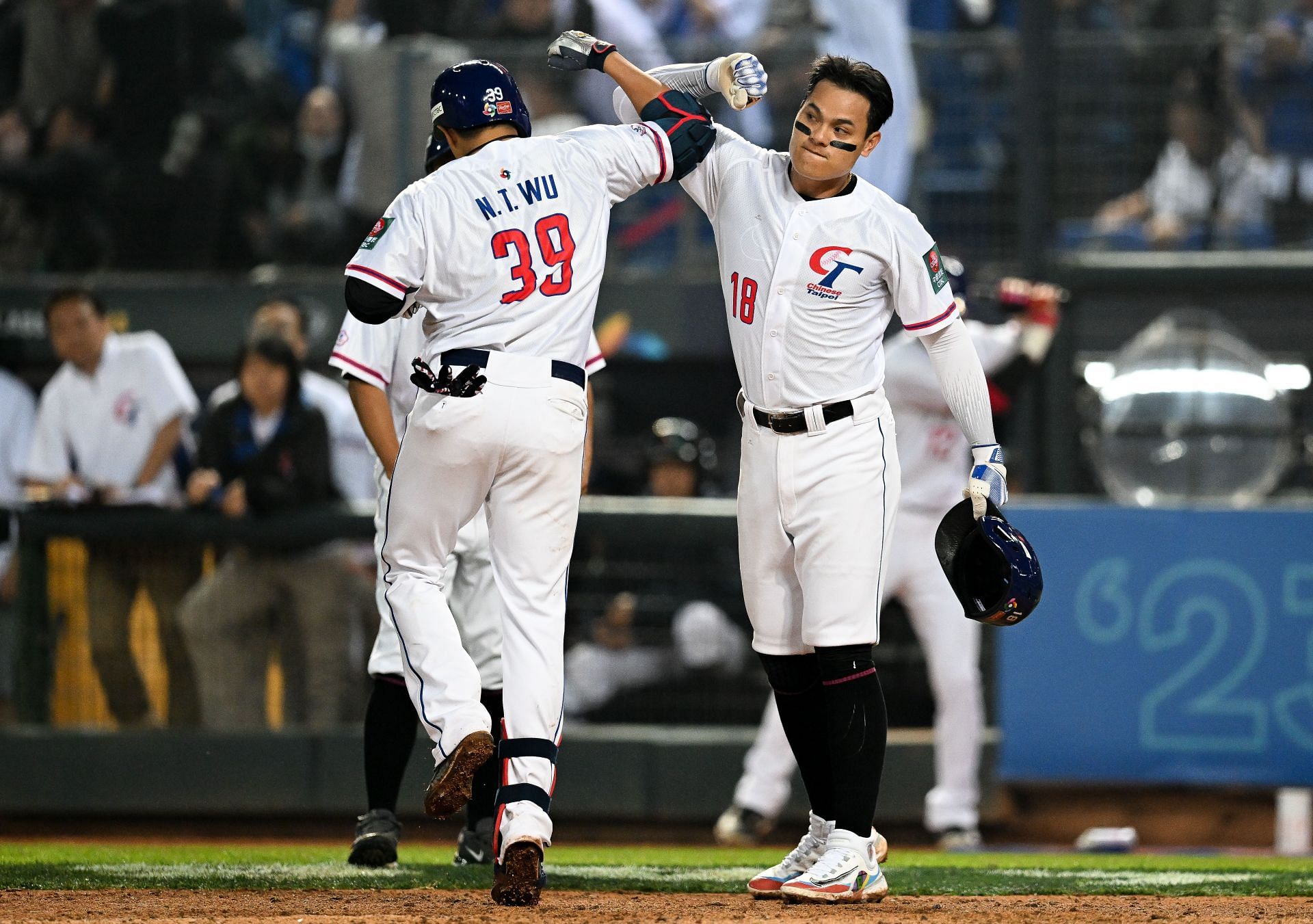 Members of China are seen ahead of the World Baseball Classic (WBC) Pool B  match between Japan and China at Tokyo Dome Stadium in Tokyo on March 9,  2023. ( The Yomiuri