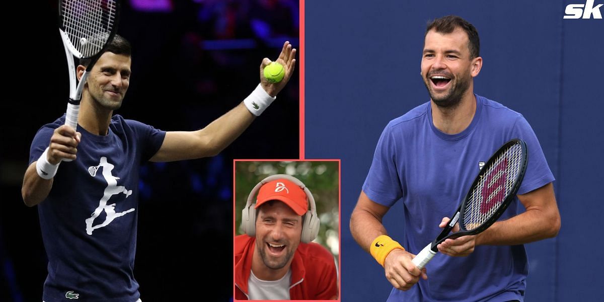 Watch: Novak Djokovic fails hysterically at The Whisper Challenge with Grigor Dimitrov, mistakes 'turtles' for 'chick'