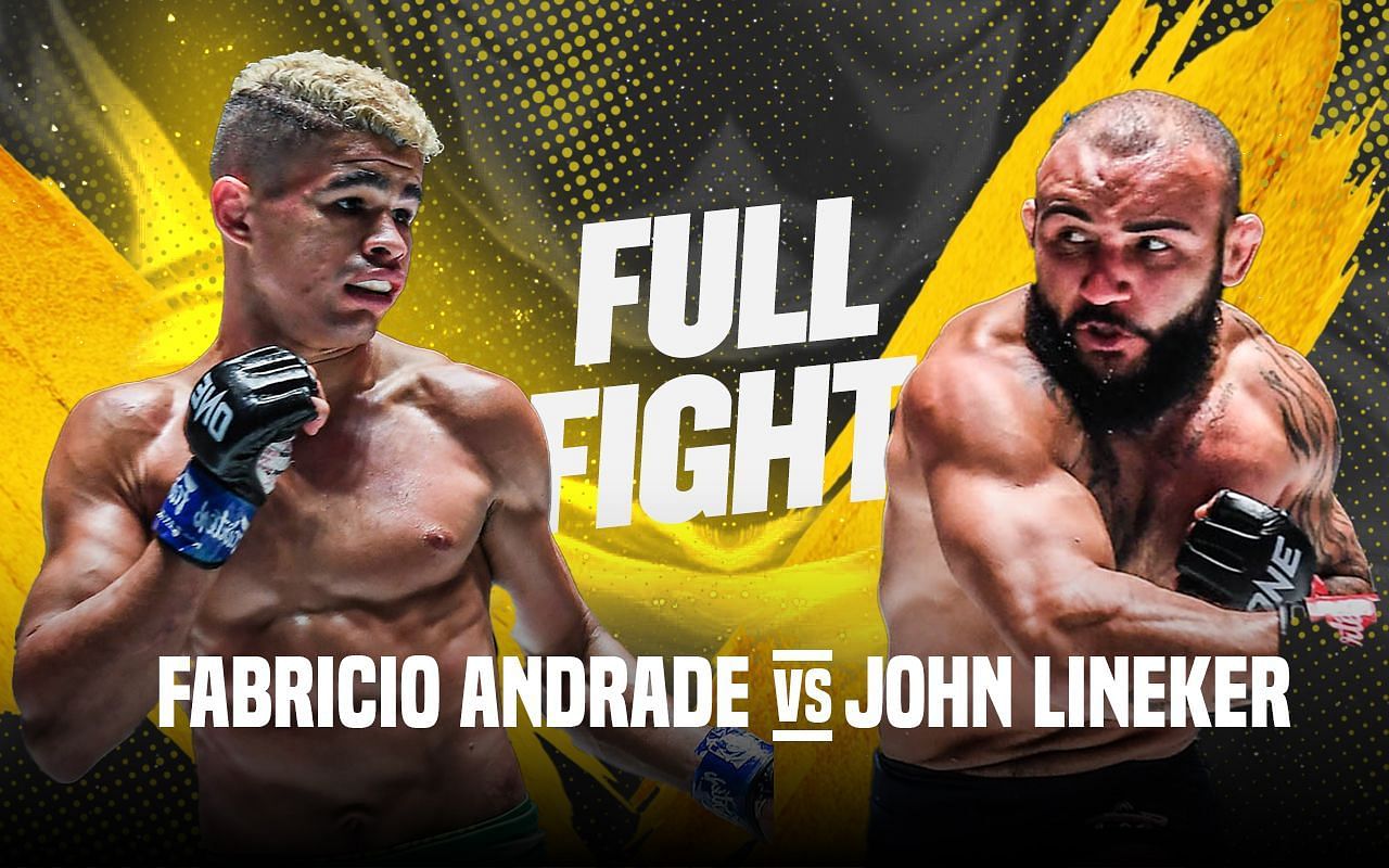 Fabricio Andrade dan John Lineker dalam perang mutlak untuk memperebutkan gelar juara dunia di ONE Fight Night 7