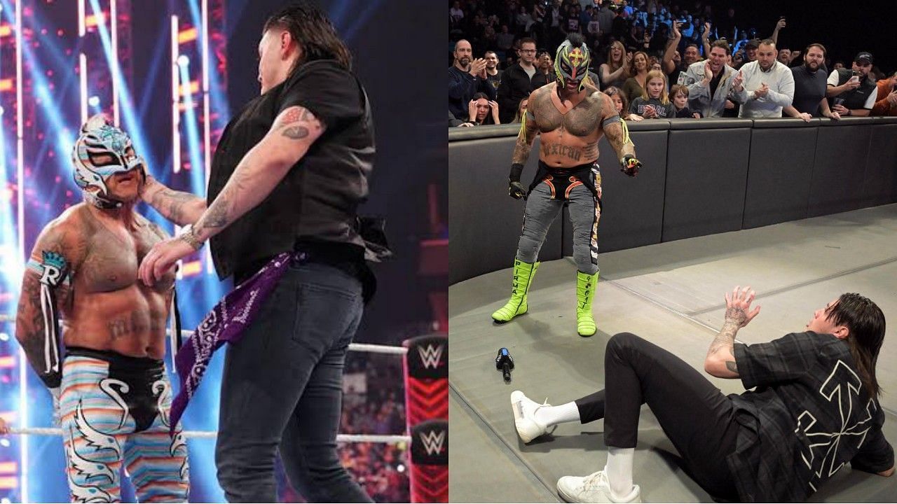 WWE सुपरस्टार्स रे मिस्टीरियो और डॉमिनिक  