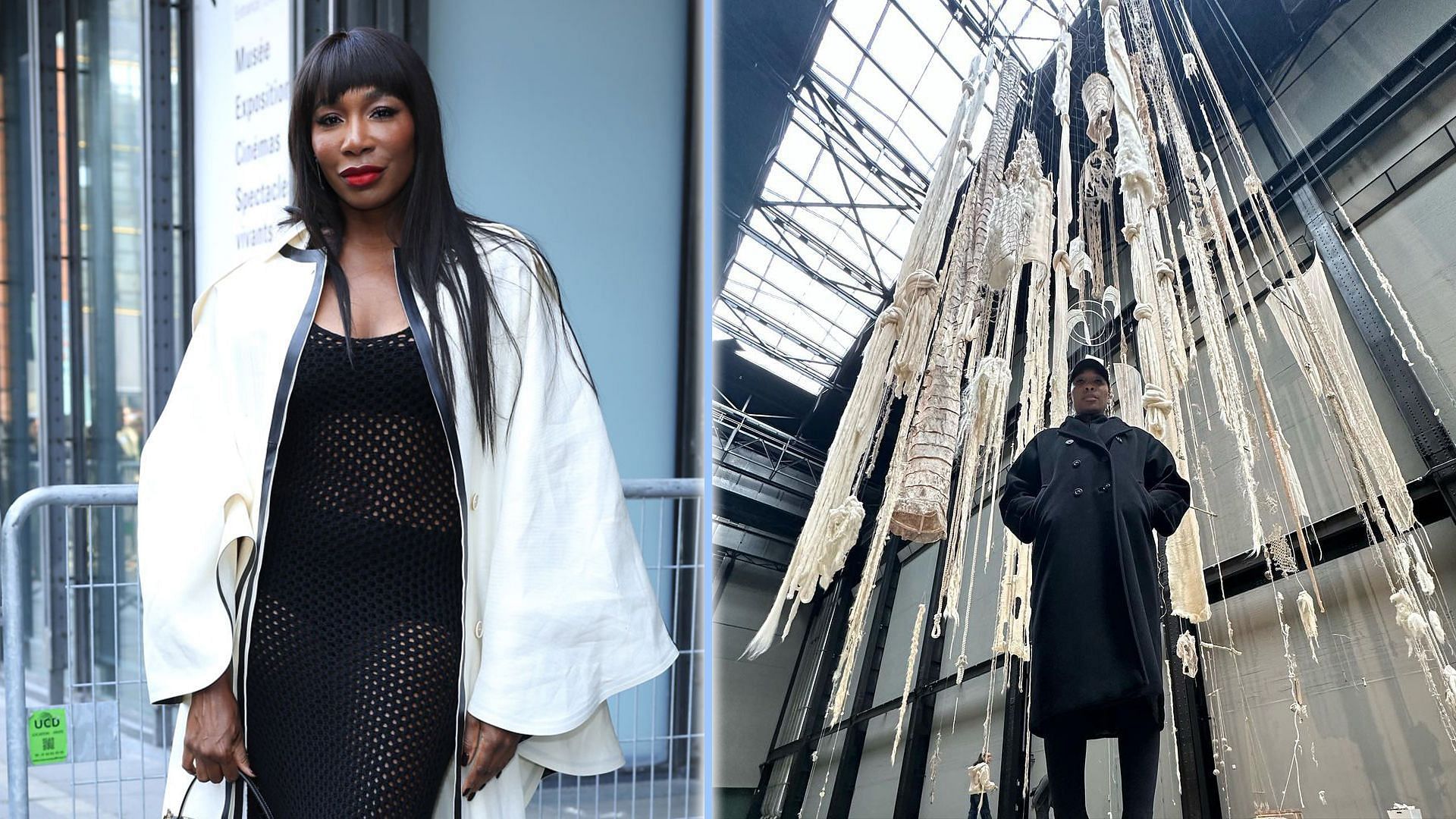 In pictures: Venus Williams immerses herself in the artistic brilliance of Tate Modern Museum in London