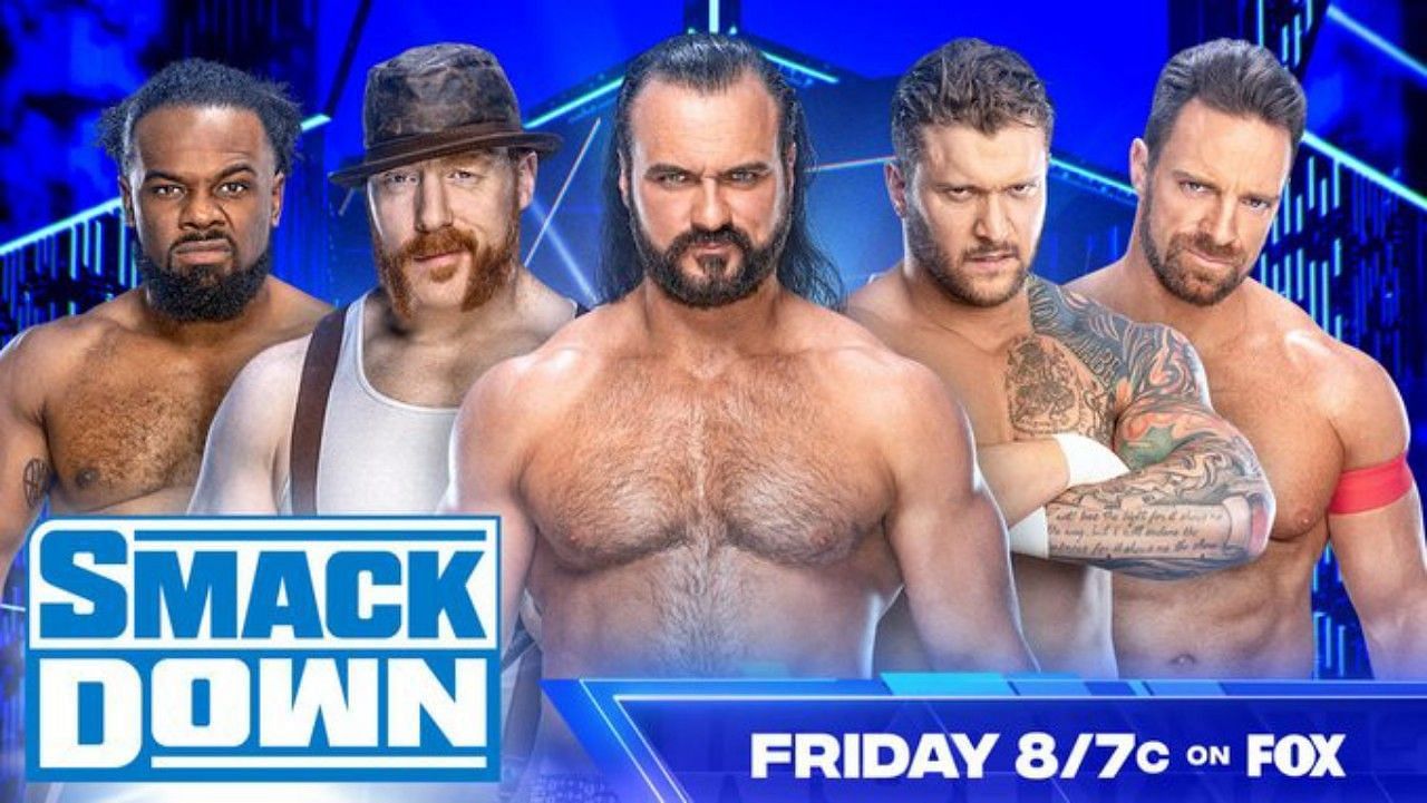 WWE SmackDown में इस हफ्ते फेटल 5 वे मैच होगा