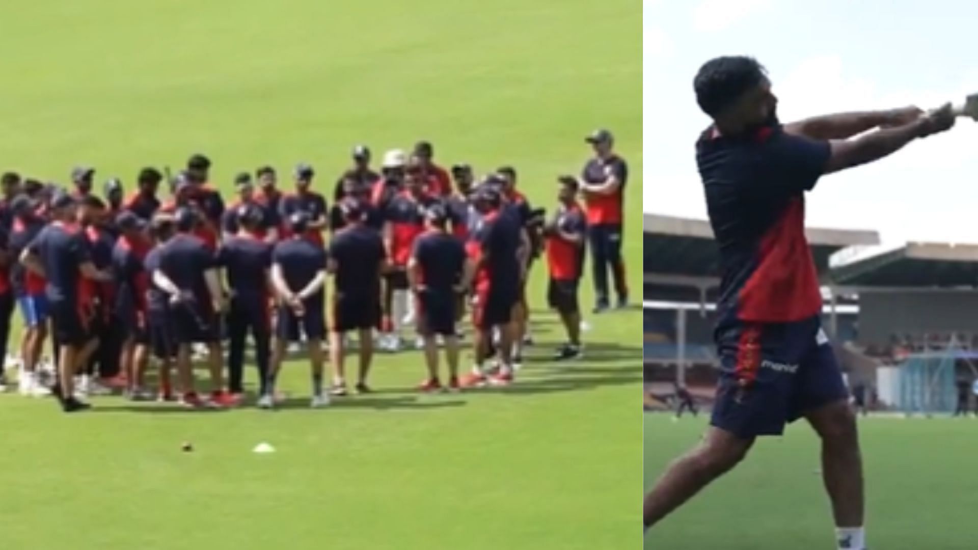 RCB commence training at the Chinnaswamy Stadium ahead of IPL 2023