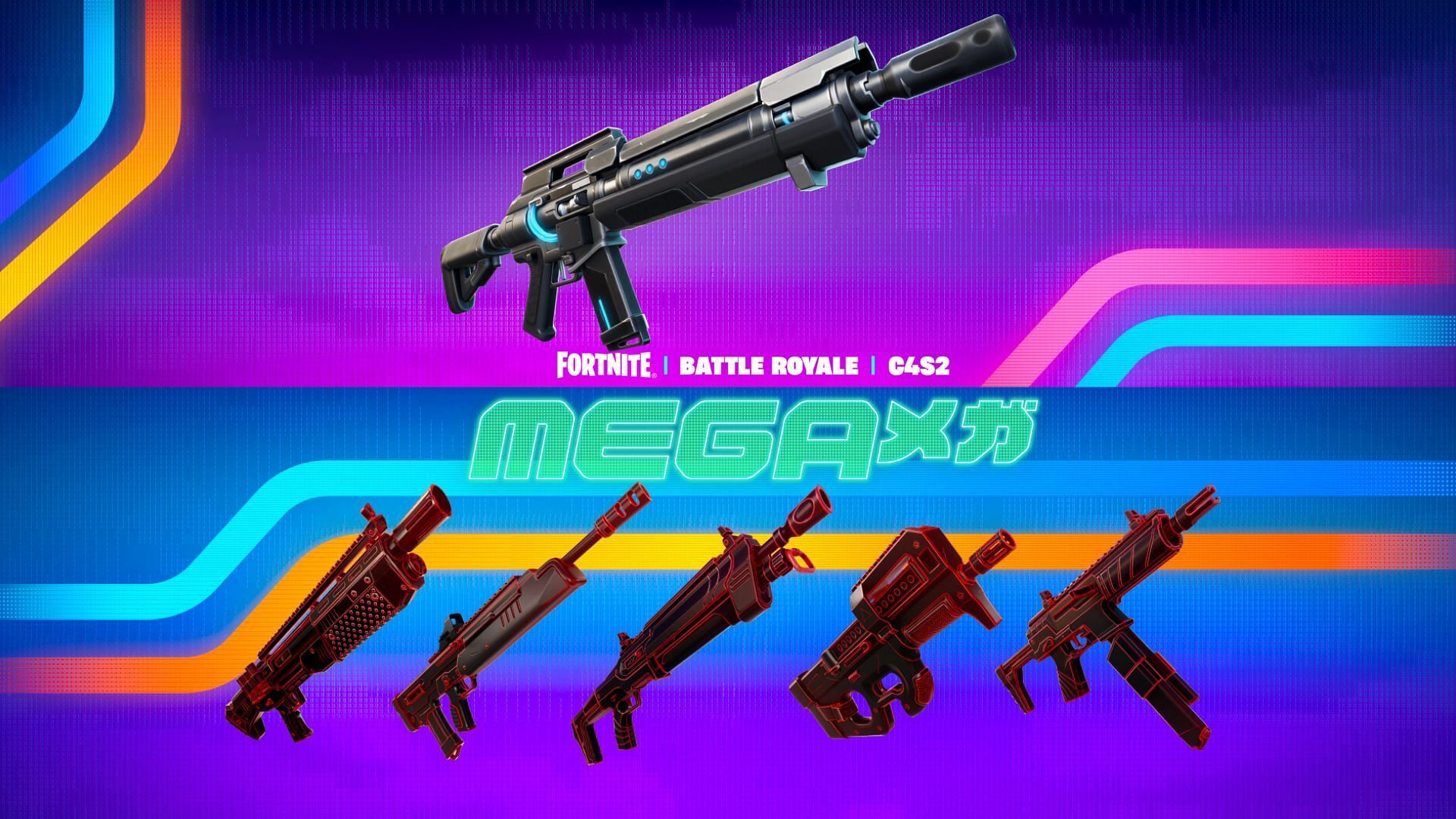 Fortnite Mega Mythic and Exotic Weapons
