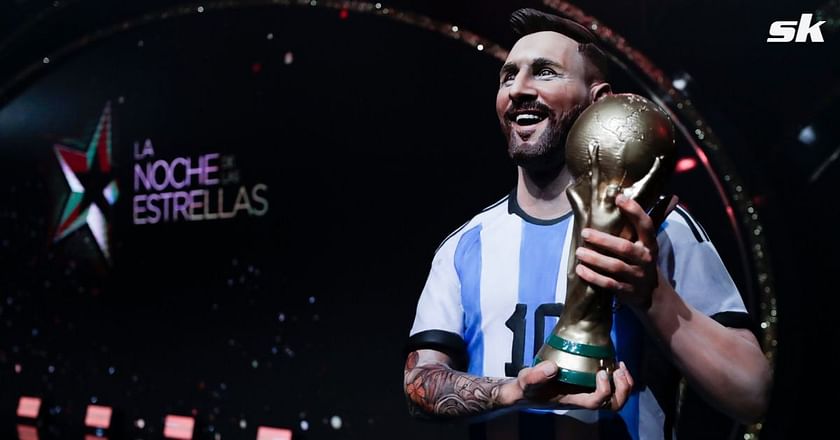 Lionel Messi honored with statue next to Pele and Maradona at South  America's football headquarters