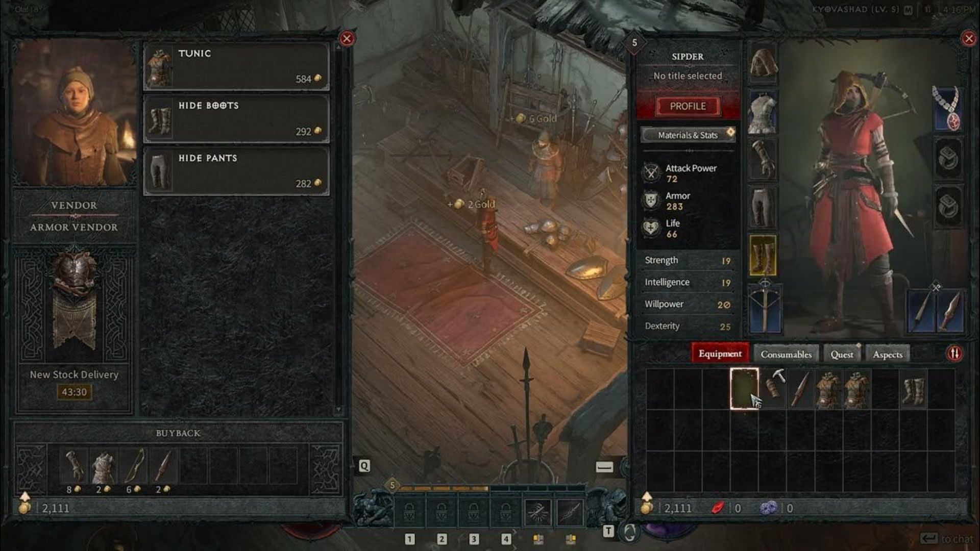 One of the most important features of Diablo 4 is salvaging gear.
