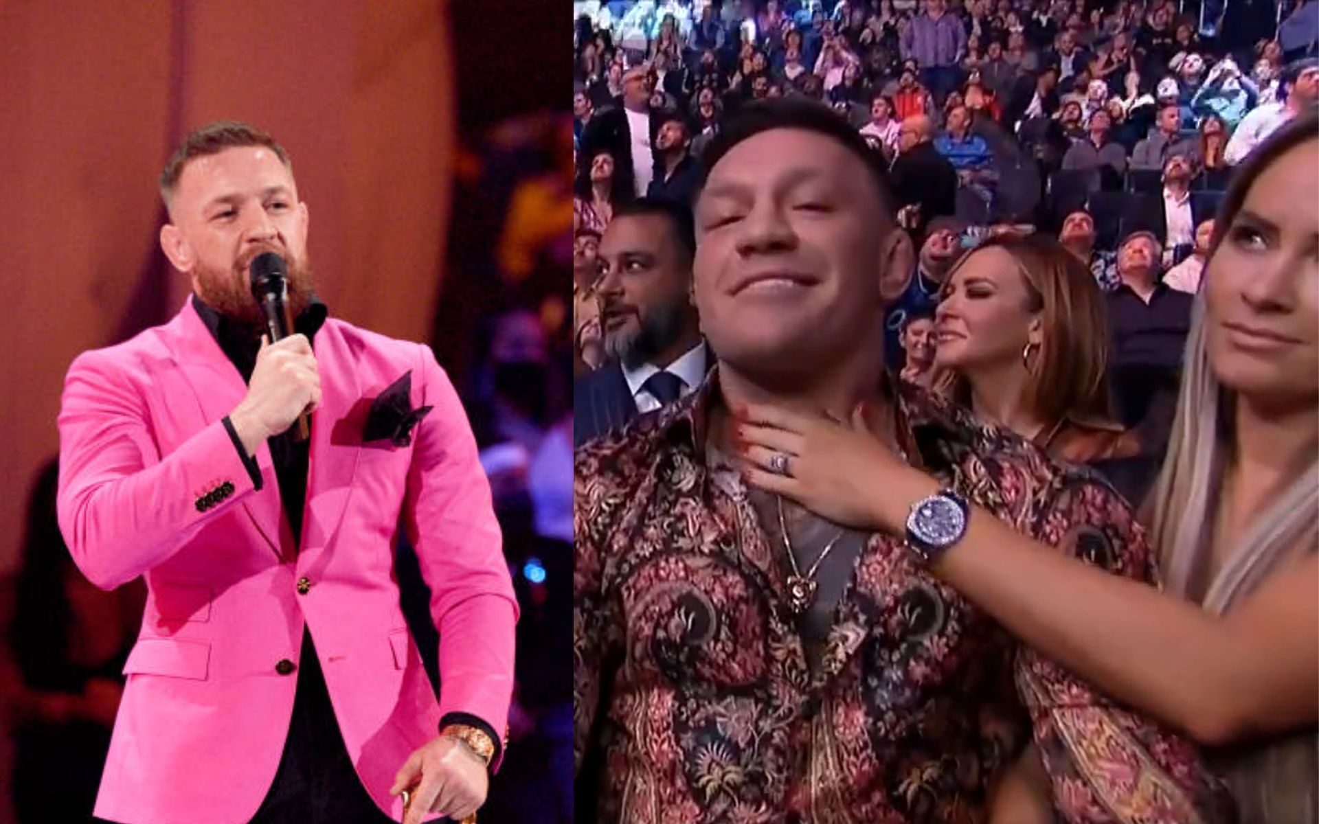 Conor McGregor UFC Conor McGregor addresses the Dee Devlin 'massage