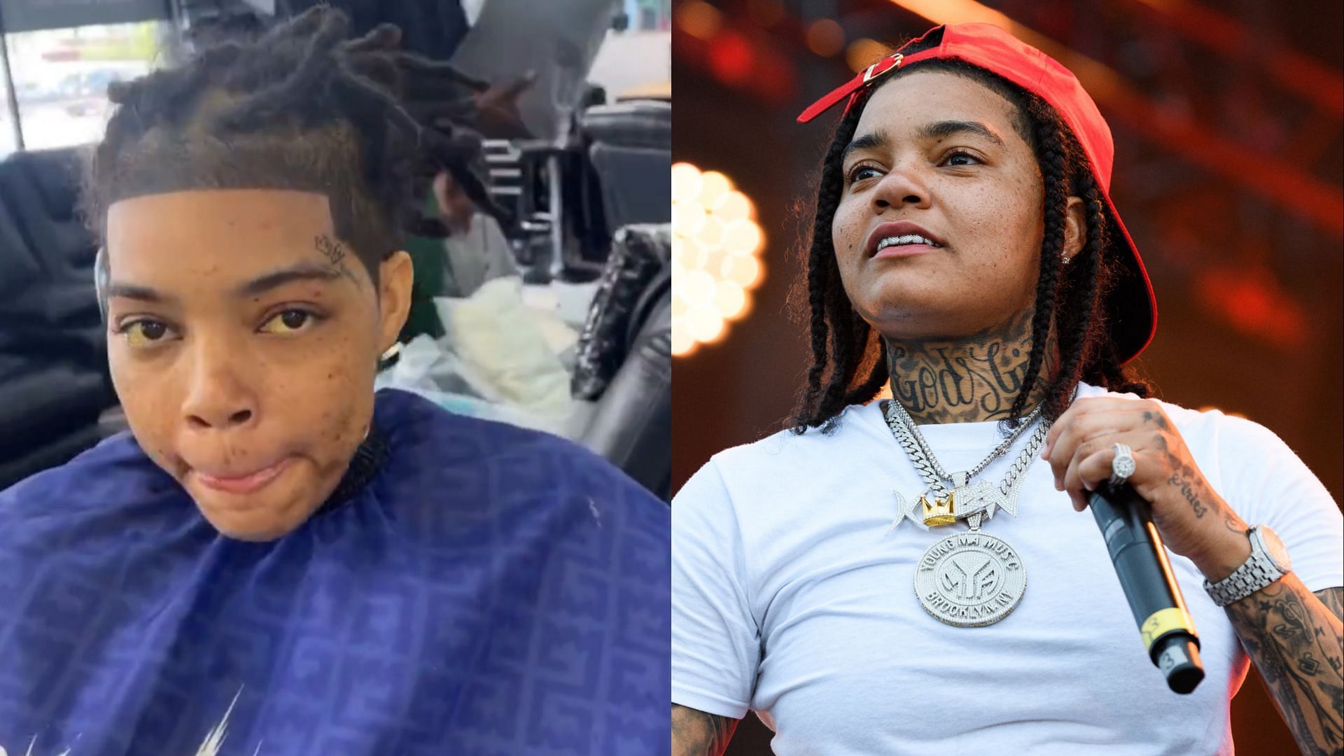 "She's dying right before our eyes" Young MA liver failure fears