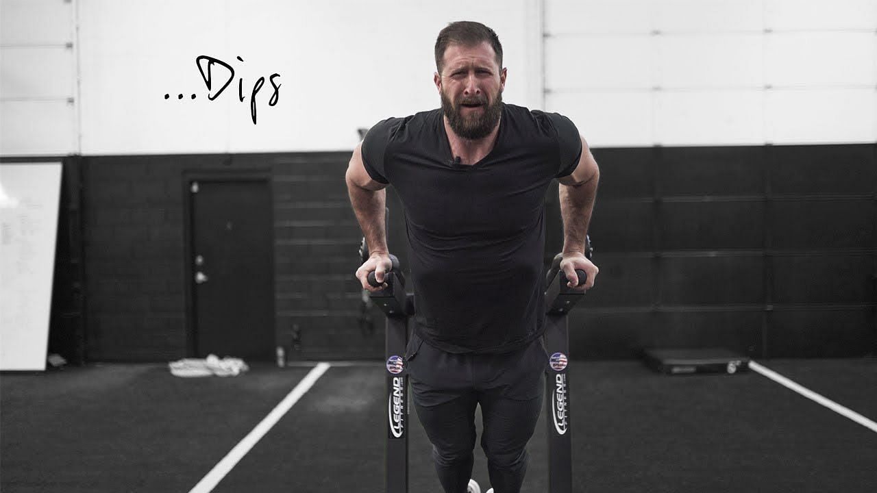 Remember to keep your core engaged throughout the movement. (Pic via YouTube/Ryan Humiston)