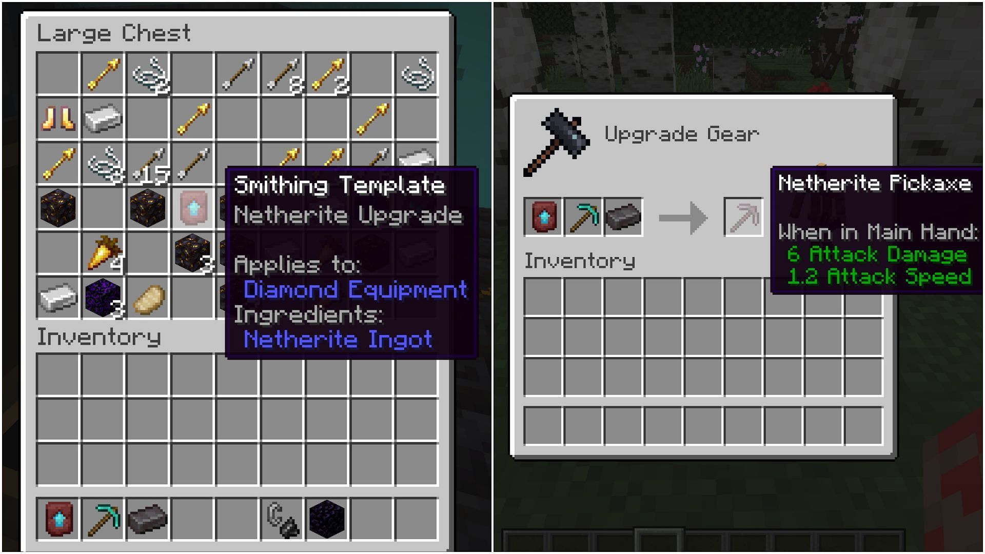 What Does The Smithing Template Do In Minecraft