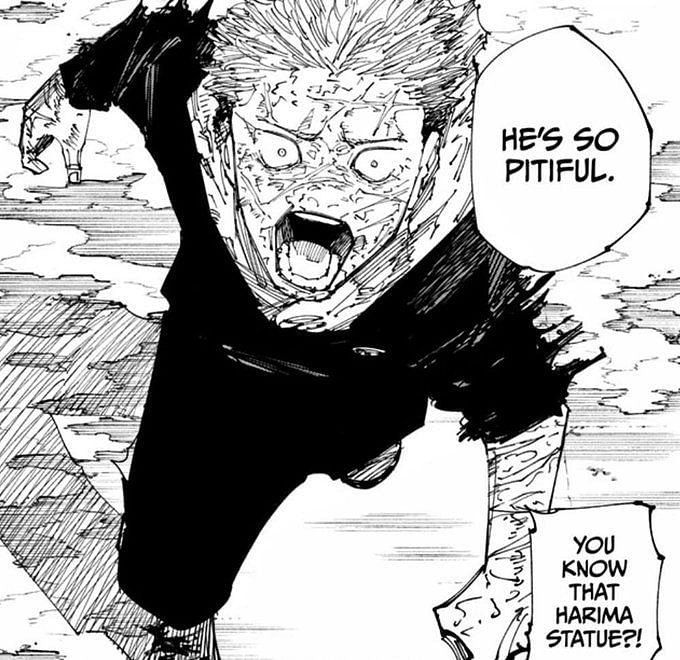 Jujutsu Kaisen trolls Yuji with reference to the Harima statue