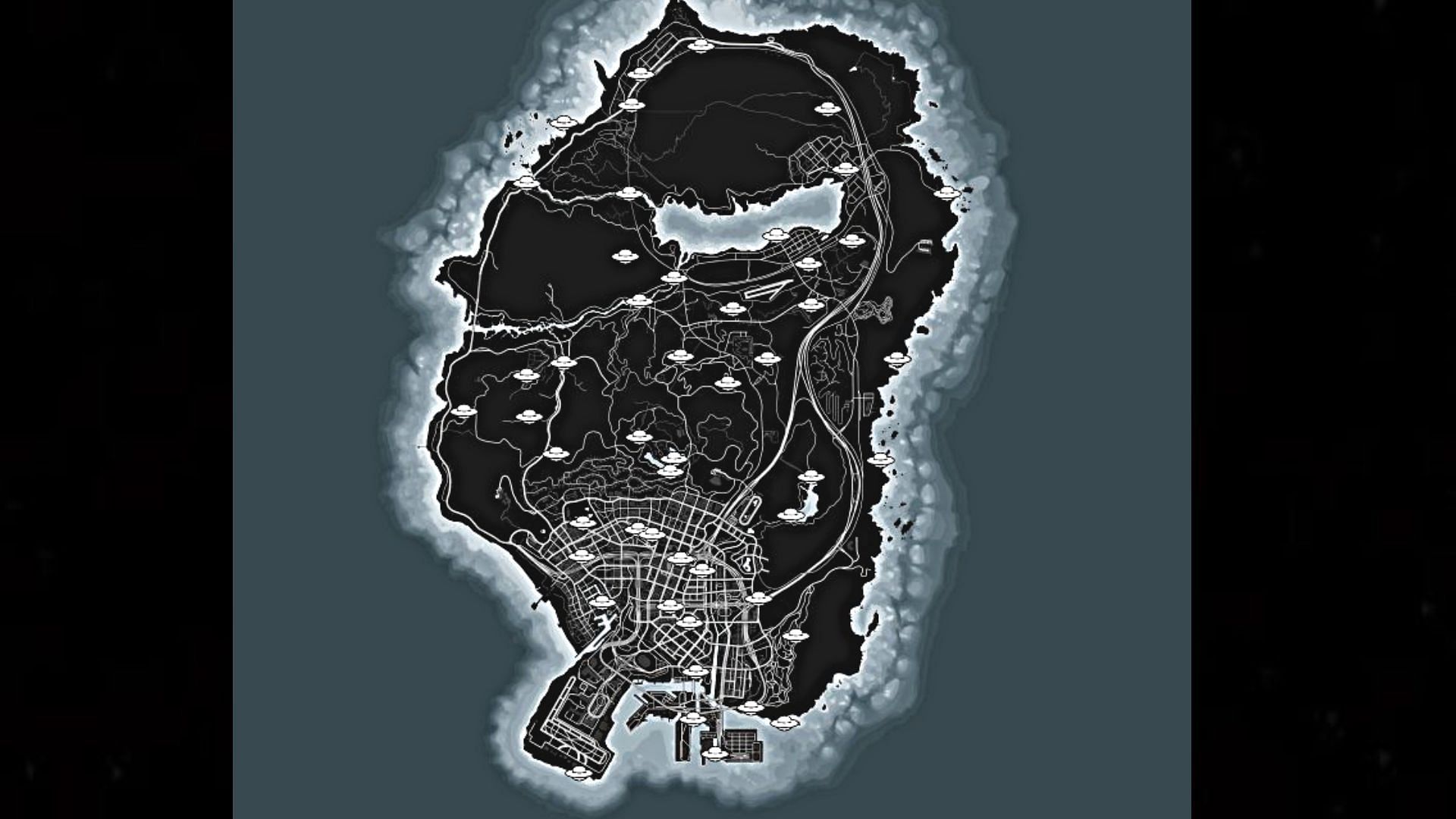All 50 Spaceship Parts Locations With Map In Gta 5 1033